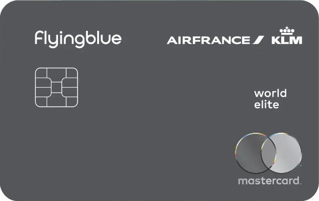 Comment demander Air France KLM World Elite Mastercard