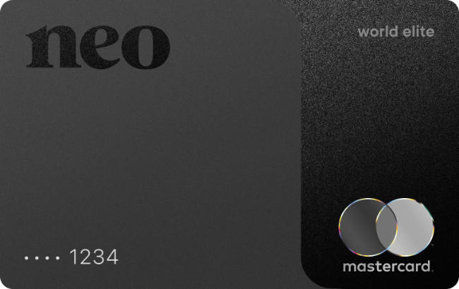Comment demander la Neo World Elite Mastercard